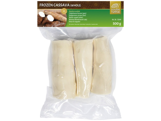 Golden Turtle Cassava Whole Frozen 