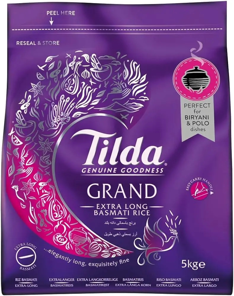 TILDA GRAND WHITE RICE (20kg)