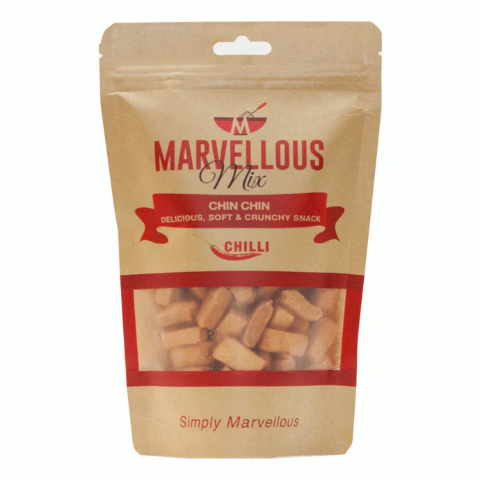 Marvellous Marvellous Chin Chin Delicious Soft & Crunchy Snack. (Nigerian/African Chin Chin)-Spicy