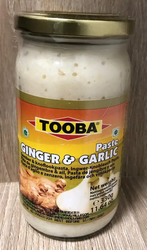 TOOBA GINGER GARLIC PASTE 330GR
