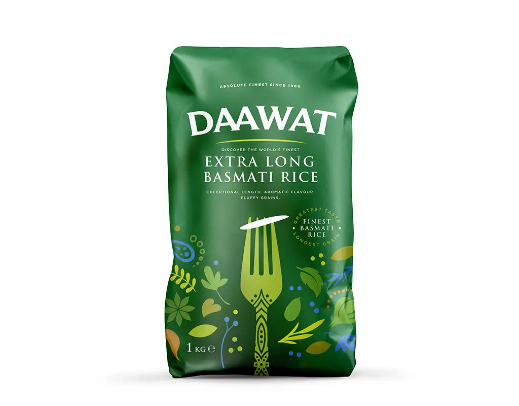 DAAWAT EXTRA LONG BASMATI RICE - 1kg