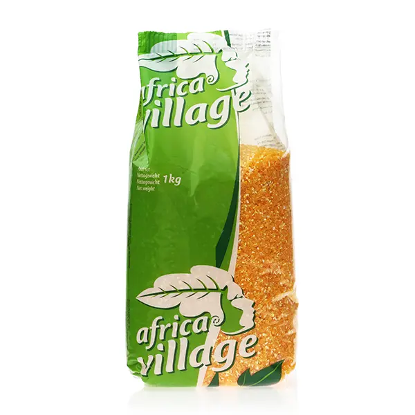African Village Maïs Haiti Jaune- Broken Yellow Maize-1kg 