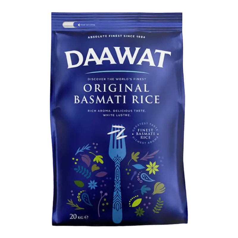 DAAWAT ORIGINAL BASMATI RICE-20kg