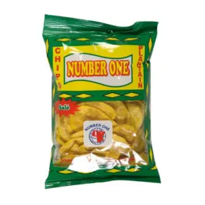 Number One Plantain Chips Salty 
