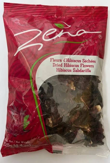 Zena Bissap (Hibiscus/Sorrel) 125G