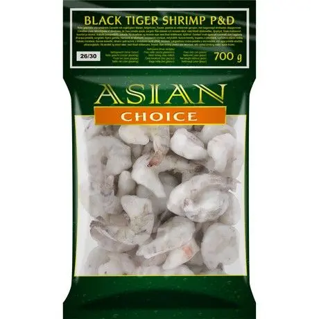 Black Tiger Shrimp P&D 26/30-1kg