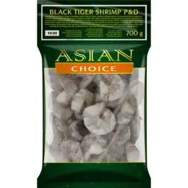 Black Tiger Shrimp P&D 21/25-1kg 