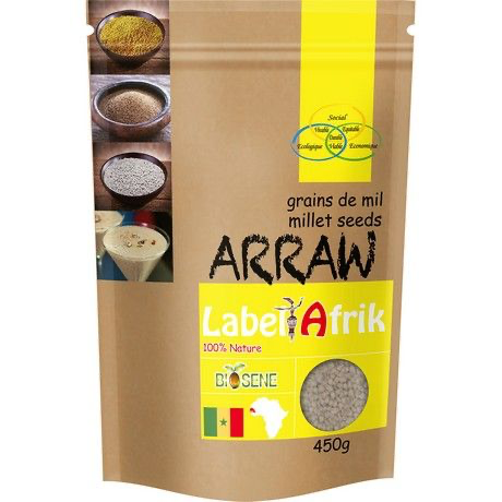LABEL AFRIK  Millet Seeds Arraw-450g
