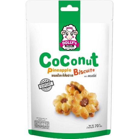 DOLLY'S  Biscuit Coconut Pineapple