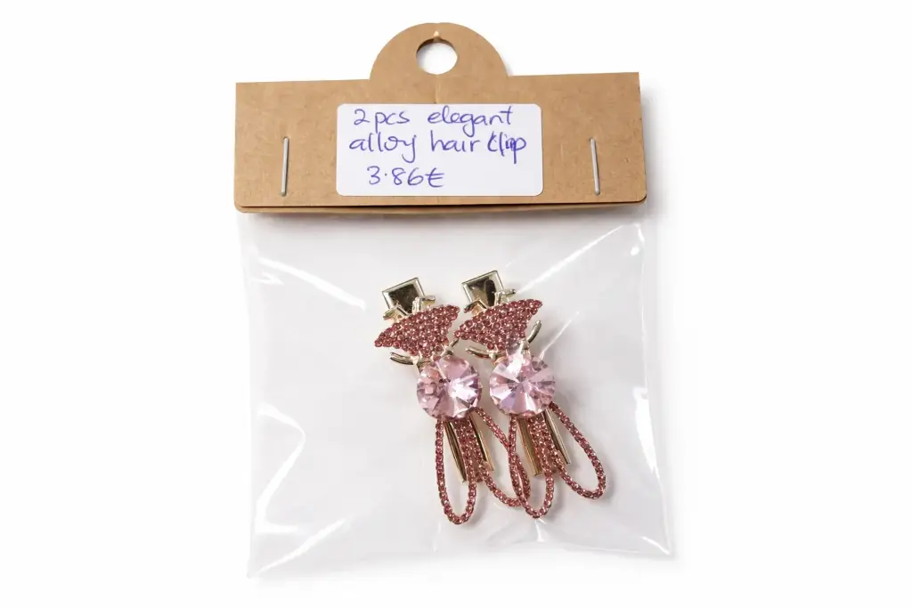 2pcs  elegant alloy hair clip