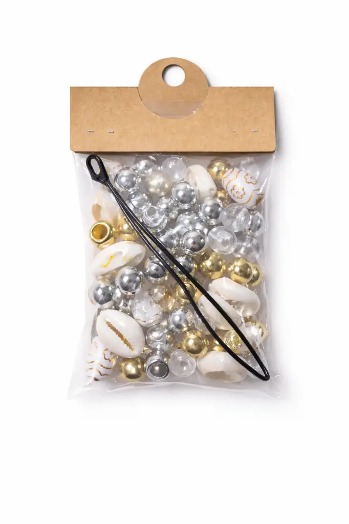 60pcs Bohemian hair beads 