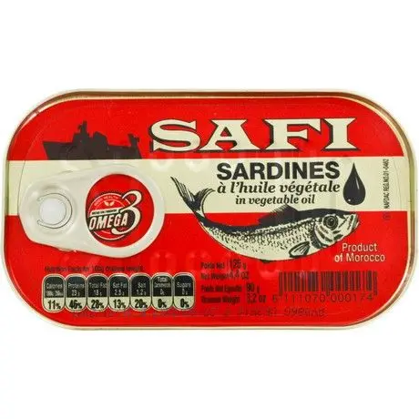SAFI  Sardine in Vegetable Oil