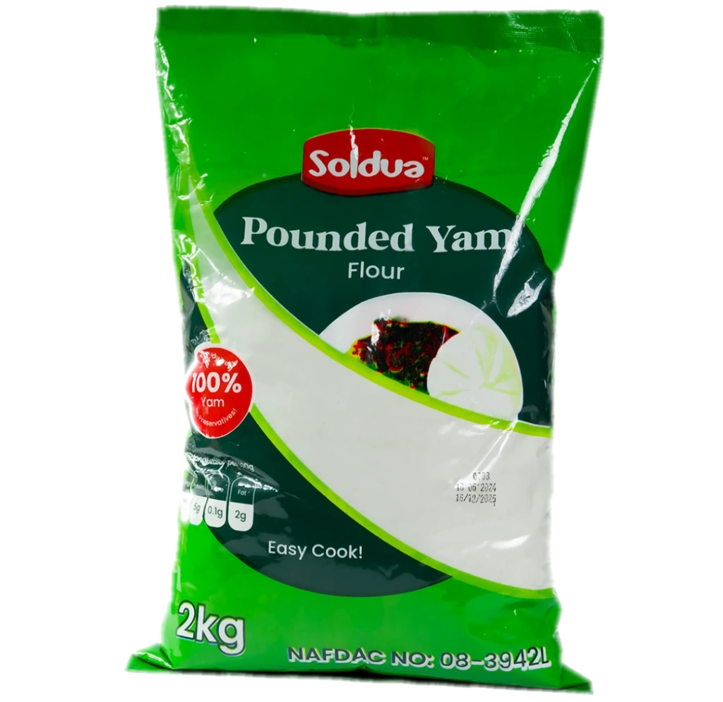 Soldua Pounded Yam Flour (2kg)
