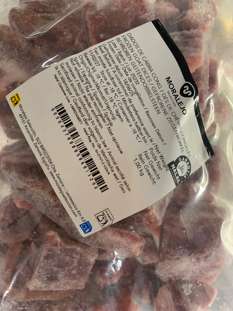Viande Chevre Congèles-Spain Frozen Goat Meat (1KG)