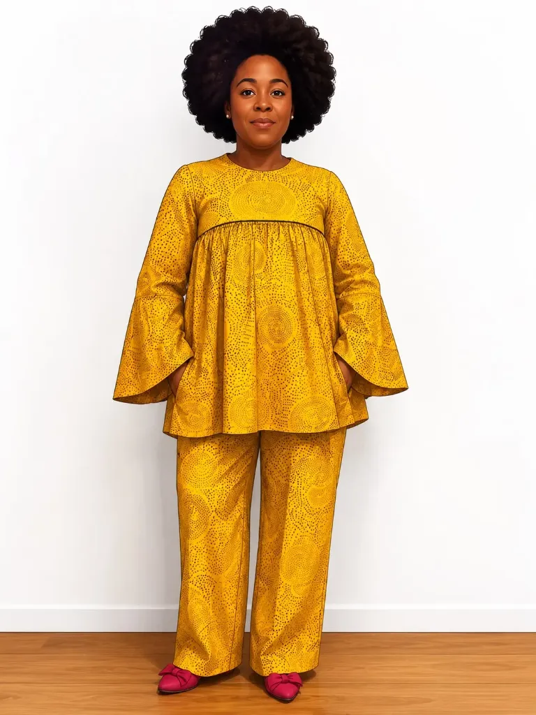 Long Sleeved Top and Trouser