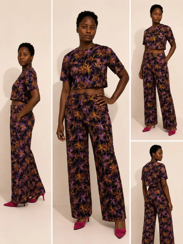Triba Crop Top and Pants