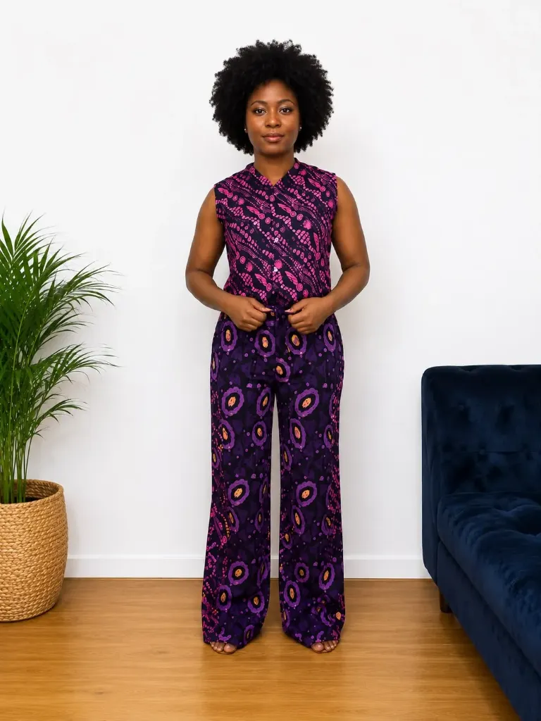 Triba Sleeveless Top and Pants