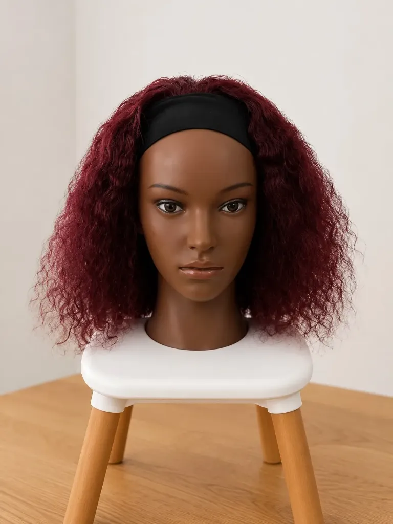Triba Human hair band Wig