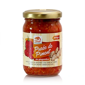 African Village Puree de Piment Gingembre 200g