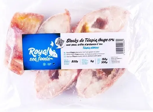 ROYAL SEA FOOD TILAPIA RED STEAK 