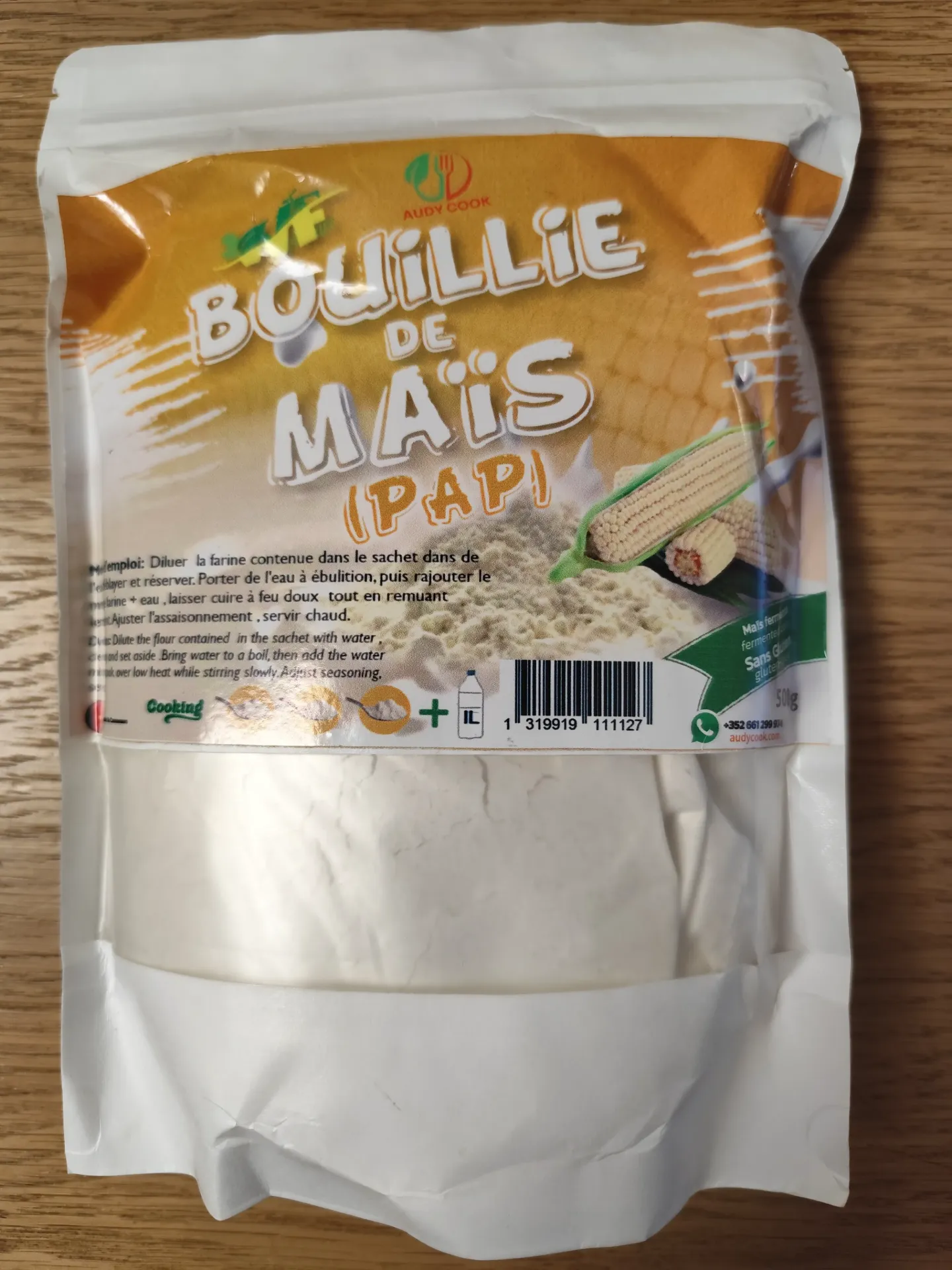 Bouillie de Maïs / Pap (Cameroun) _ 500g