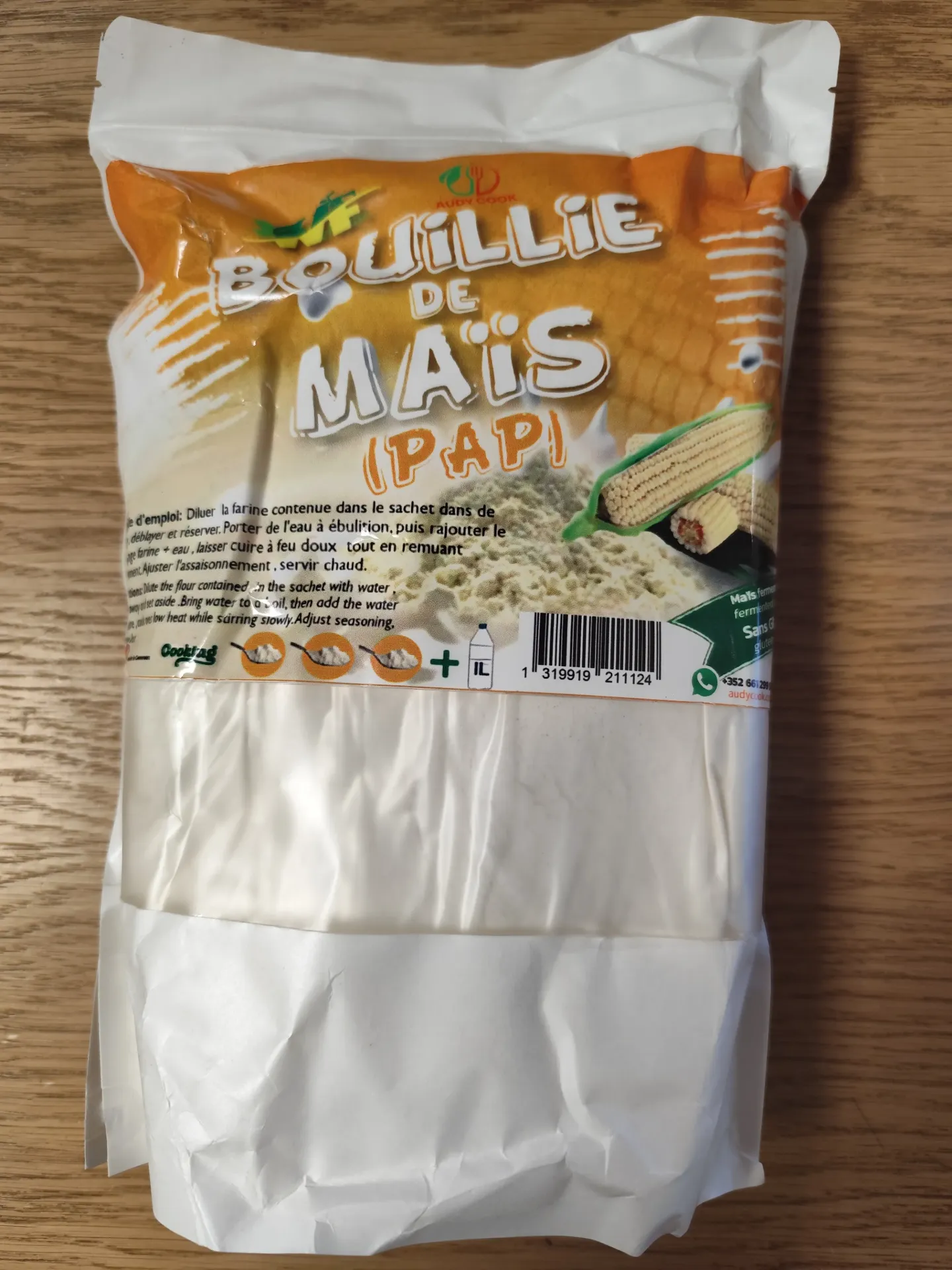 Bouillie de Maïs / Pap (Cameroun) _ 1kg