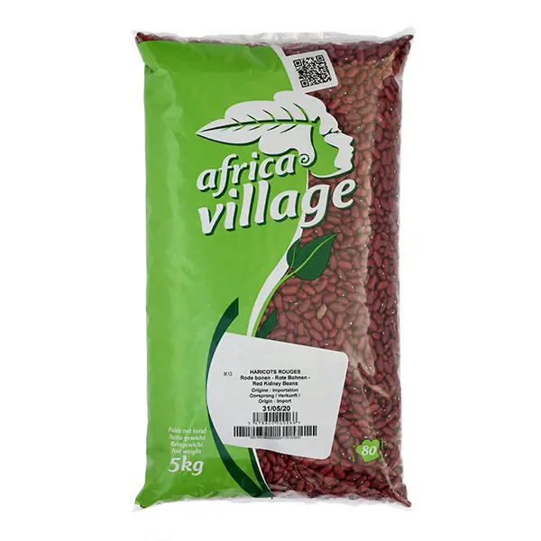AFRICA VILLAGE HARICOTS/BEANS ROUGES 5KG