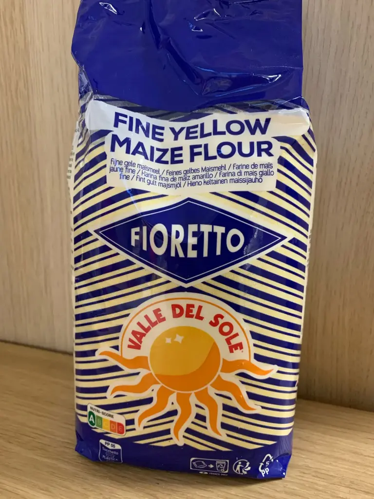VDS FIORETTO FARINE DE MAIS JAUNE (Yellow Corn Flour)1KG