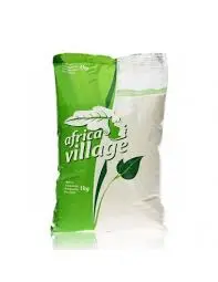 AFRICA VILLAGE FARINE DE MAIS BLANC- White Maize Flour 1KG 