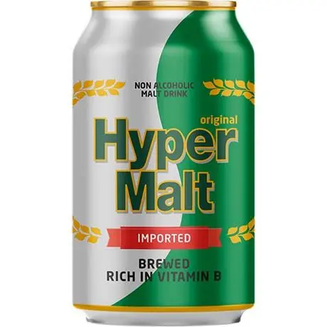 Hyper Malt Non Alcoholic Malt Drink (330ml Can)