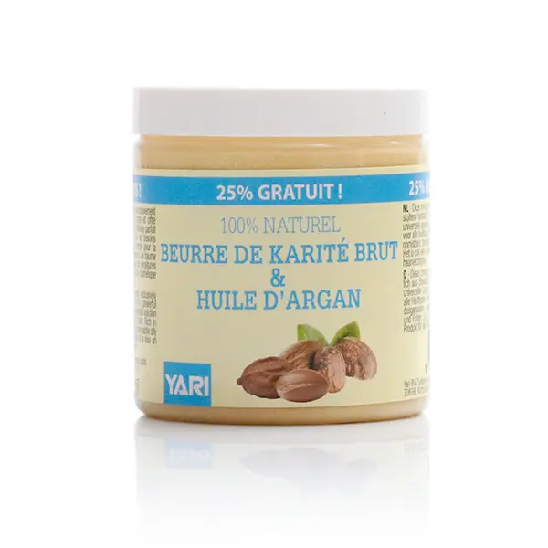YARI 100% SHEA BUTTER and ARGAN OIL 250ML