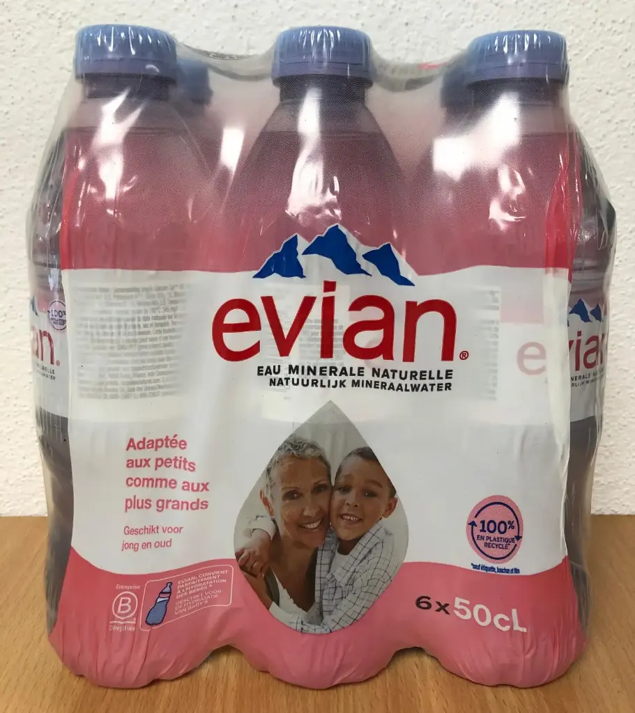 Pack Evian 6x50cl