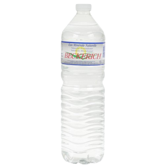 BECKERICH eau minérale naturelle 1,5L (1pc) 