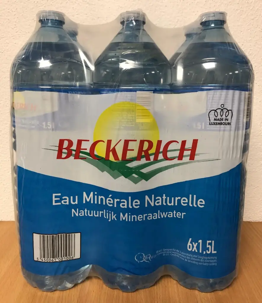 BECKERICH eau minérale naturelle (6*1.5L)
