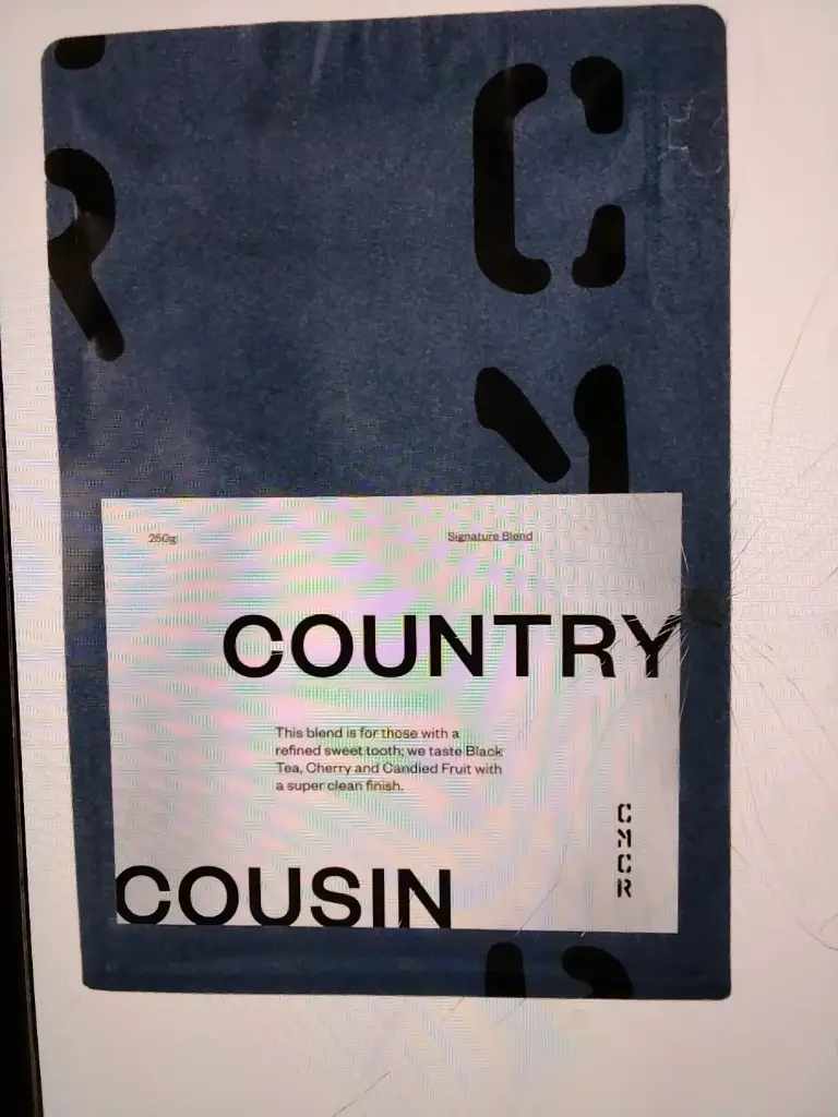 Country Cousin-Espresso Roast coffee beans-250g   