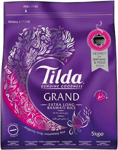 TILDA GRAND WHITE RICE (20kg)