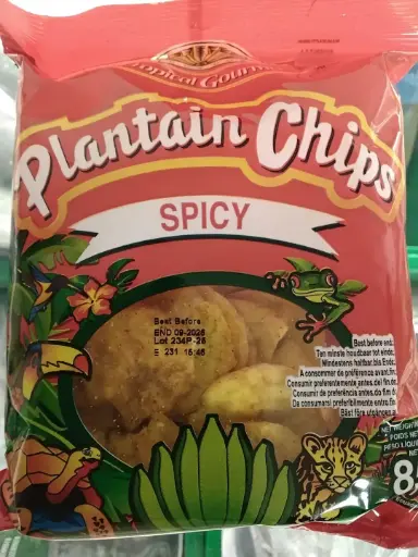 TROPICAL SPICY PLANTAIN CHIPS