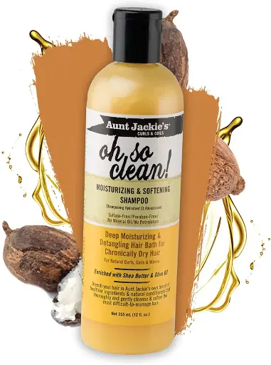 Aunt Jackie's Oh So Clean Shampoo 12oz