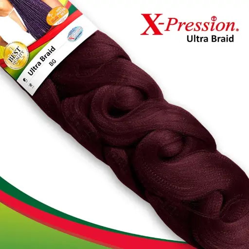 X-Pression Ultra Braid #Burgundy