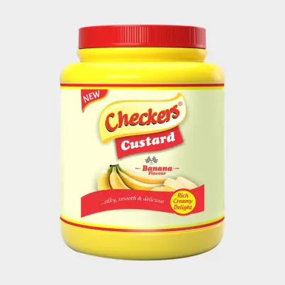 CHECKER CUSTARD BANANA FLAVOUR 2KG 