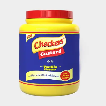 CHECKER CUSTARD VANILLA FLAVOUR 2KG 