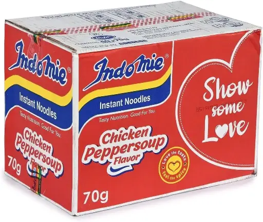 Nigerian Indomie Chicken Peppersoup Noodles 70G * 40 PACKETS