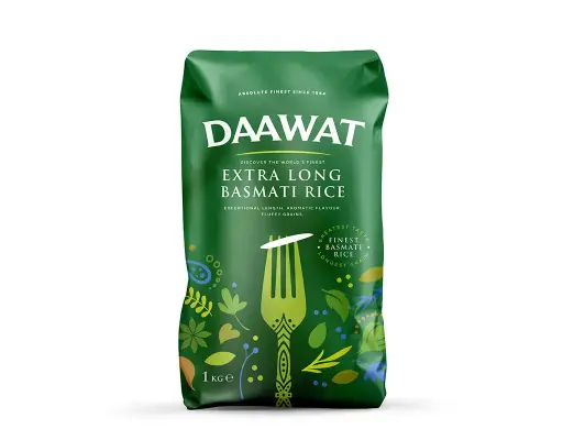 DAAWAT EXTRA LONG BASMATI RICE - 1kg