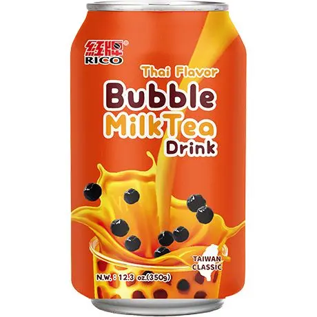 Bubble Milk Tea Drink Thai Flavor