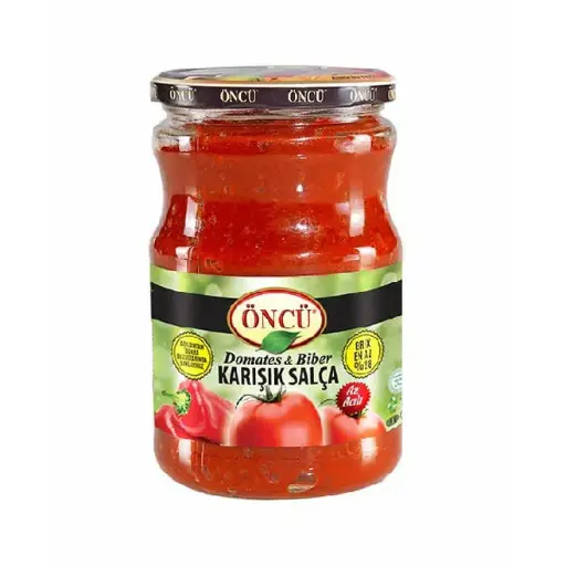 Oncu Tomato Pepper Paste Mixed (Karisik Salca) 370g