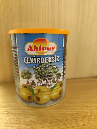 Ahinur cekirdeksiz yesil- Green Olives