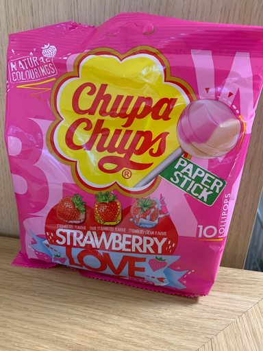 Chupa Chups Strawberry 