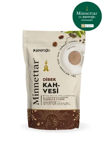 Minnettar Dibek Kahvesi Turkish Coffee Flavored with Wild Pistachio,Carob,Cacao,Cardamon and Cinnamon