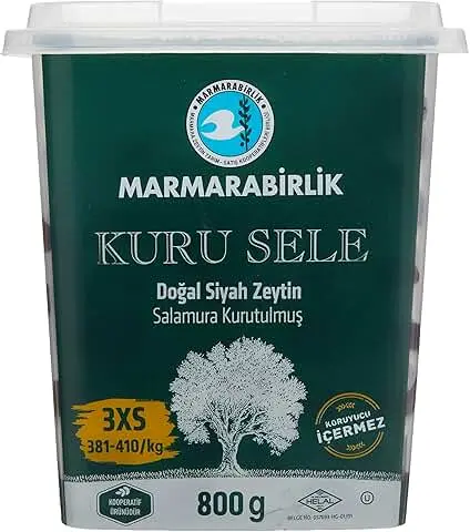 Kuru Sele Black Olives 3XS