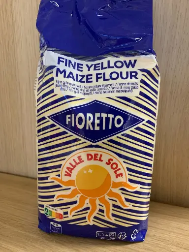 VDS FIORETTO FARINE DE MAIS JAUNE (Yellow Corn Flour)1KG